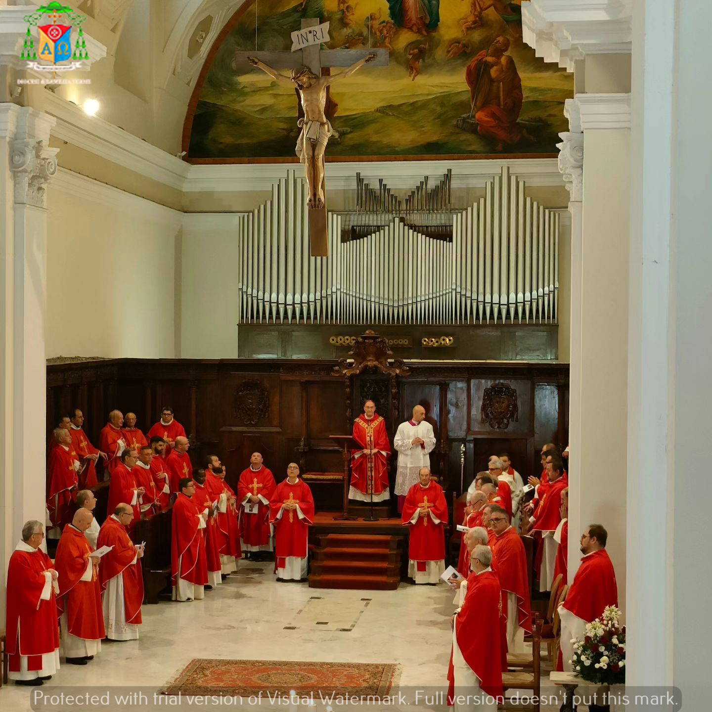 Lamezia, festa Ss. Pietro e Paolo, Pontificale con il Clero celebrato in Cattedrale