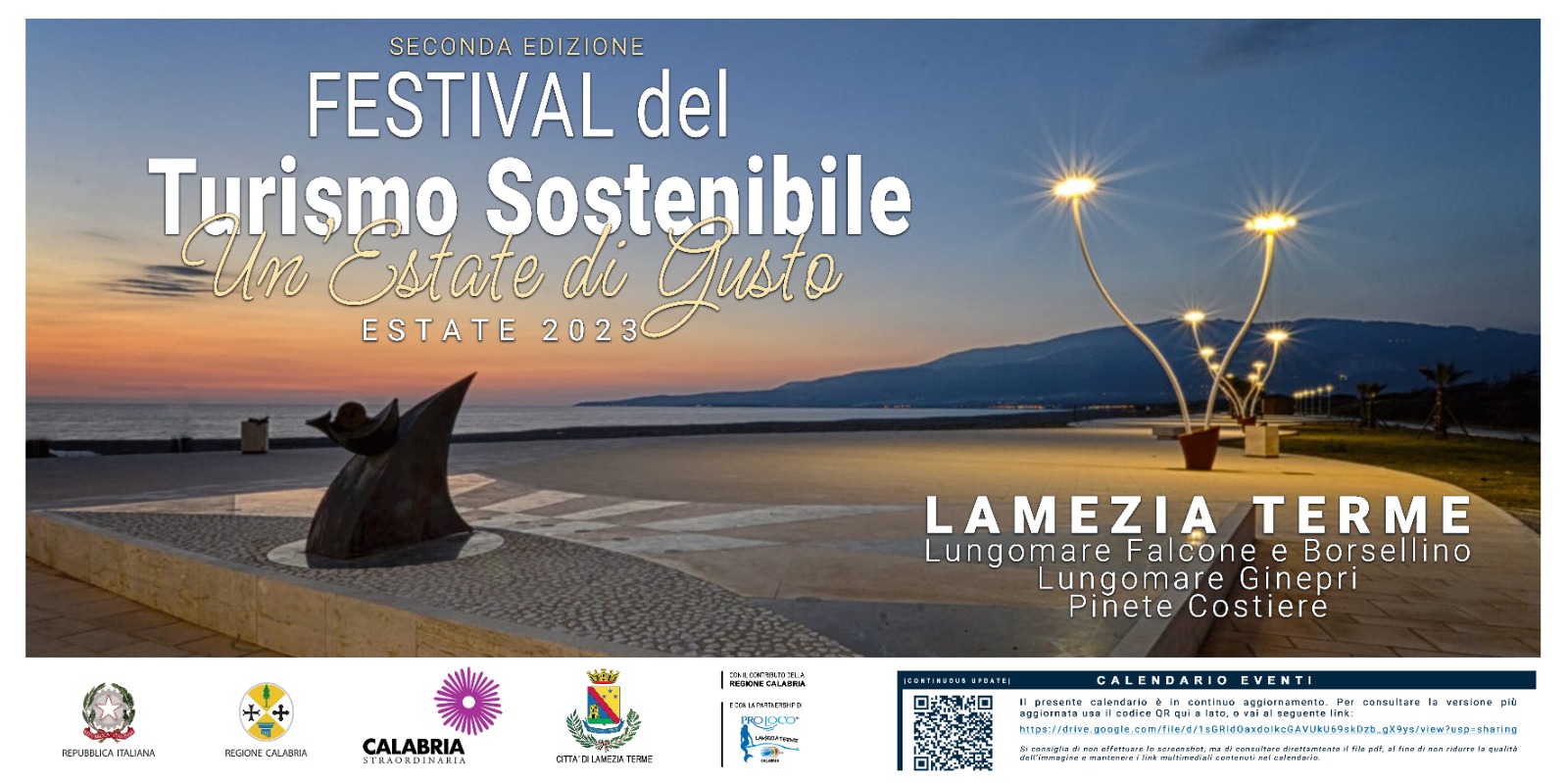 Lamezia, Festival del Turismo Sostenibile, stasera sfilata “del costume Calabrese” e “Grispellata lametina al mare”