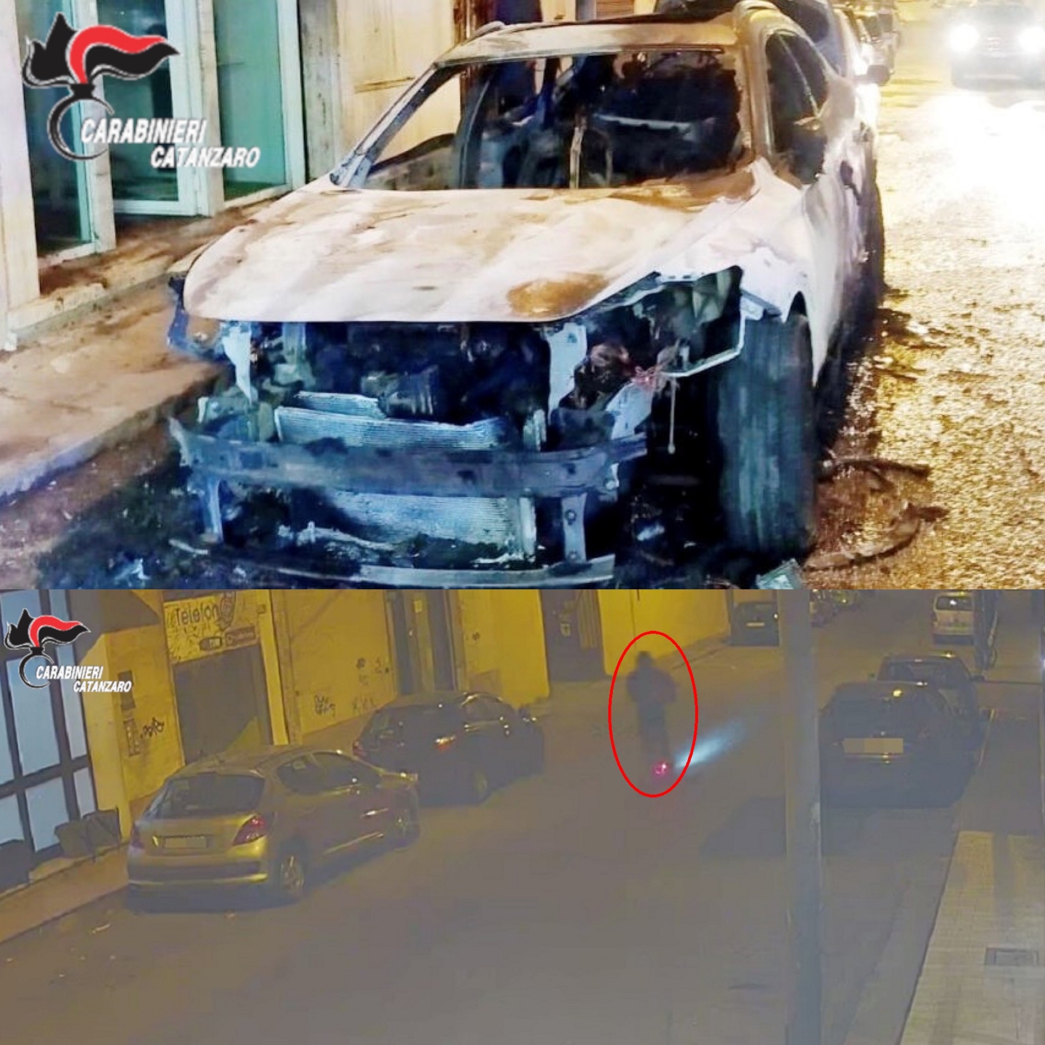 Lamezia, in fiamme l’auto di un avvocato lametino, un arresto