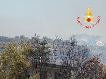 80 gli incendi ancora attivi in Calabria, 360 Vigili del Fuoco in servizio, altre unità arrivano in aiuto dalla Basilicata