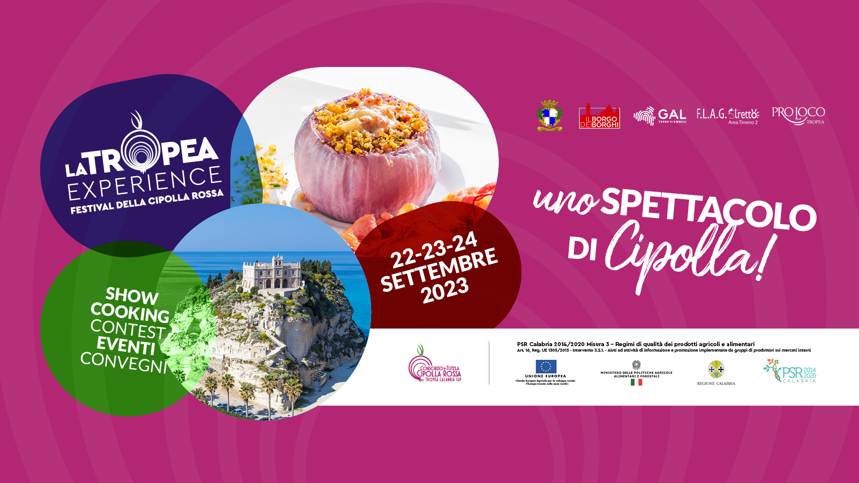 Tropea Experience, il Festival della Cipolla Rossa dal 22 al 24 settembre