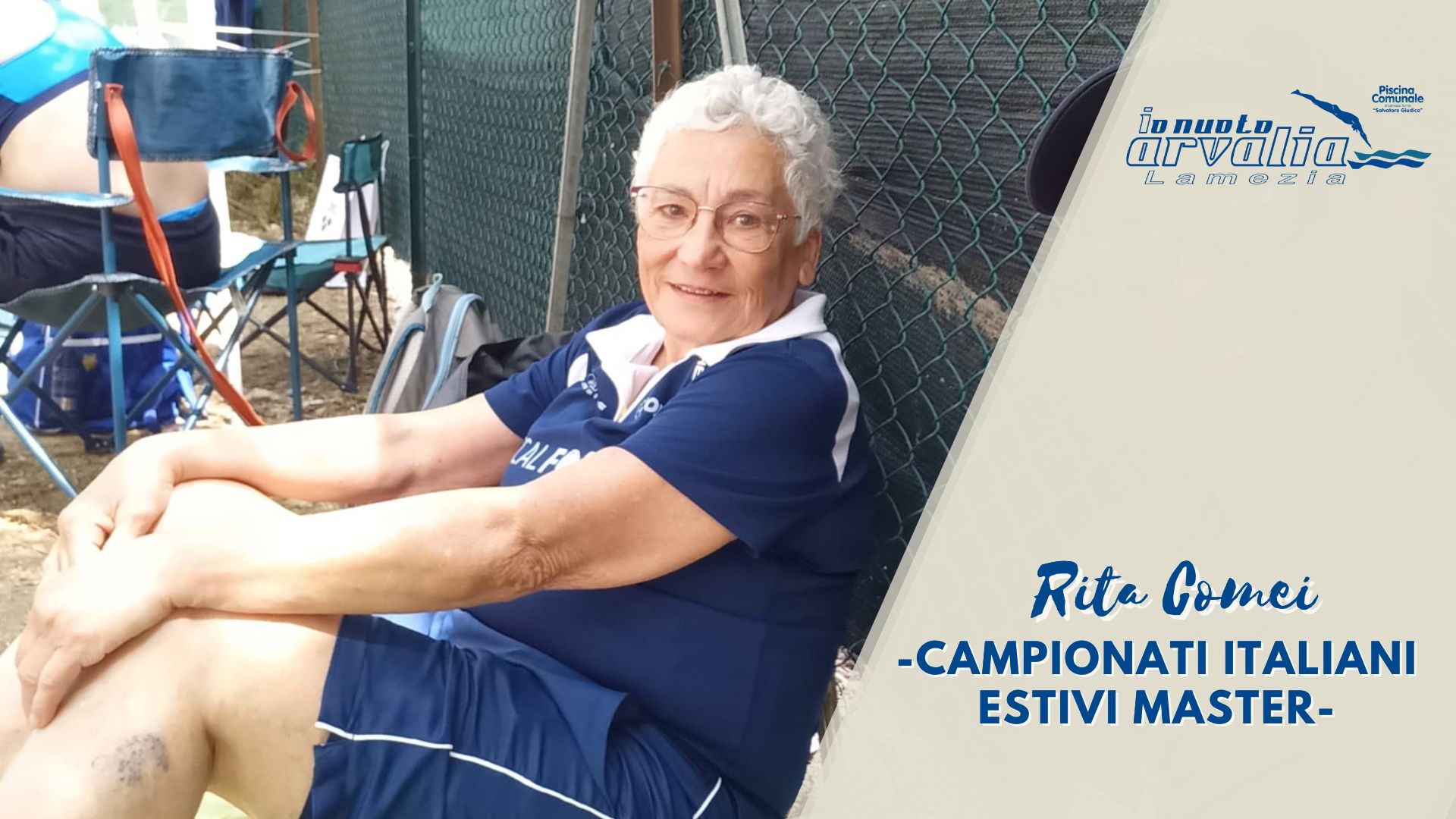 Rita Comei porta l'Arvalia Nuoto Lamezia ai Campionati Italiani Estivi Master 