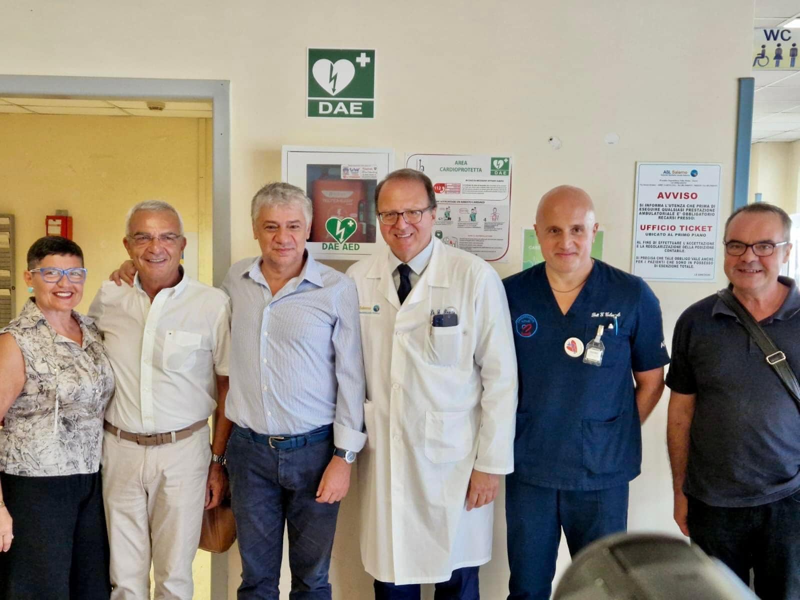 A Sarno ospedale “cardioprotetto” con il cardiologo lametino Giuseppe Colangelo