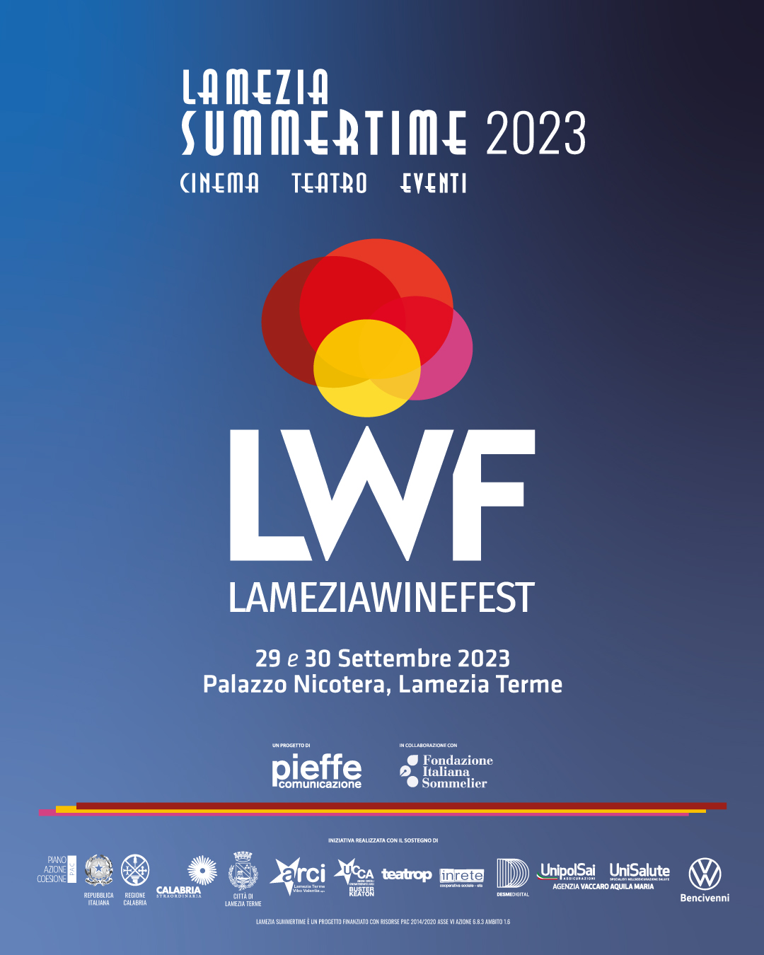 Tutto pronto per la decima edizione del Lamezia Wine Fest