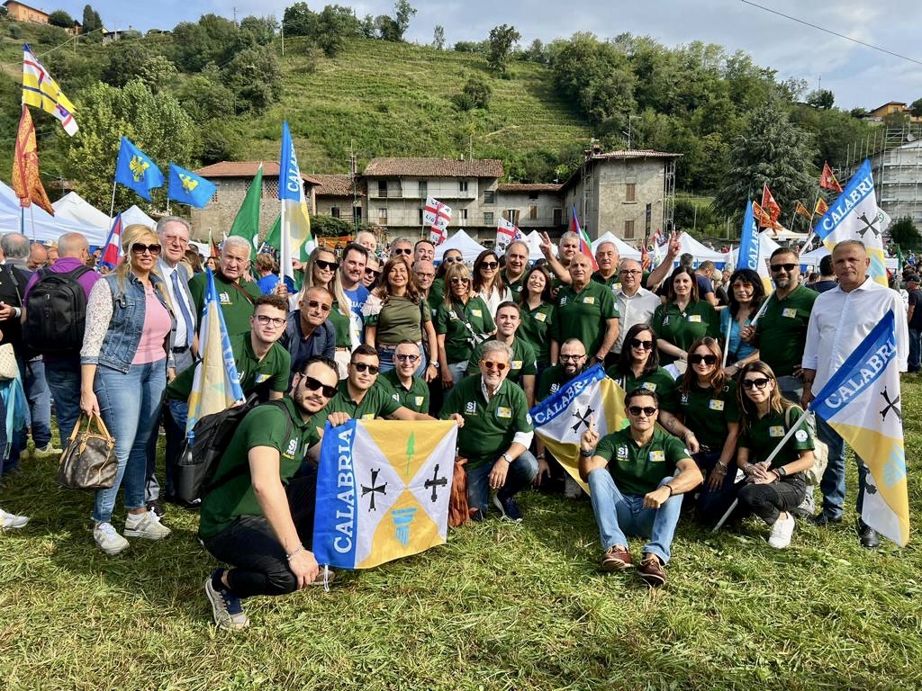 A Pontida la Lega promuove le eccellenze gastronomiche calabresi