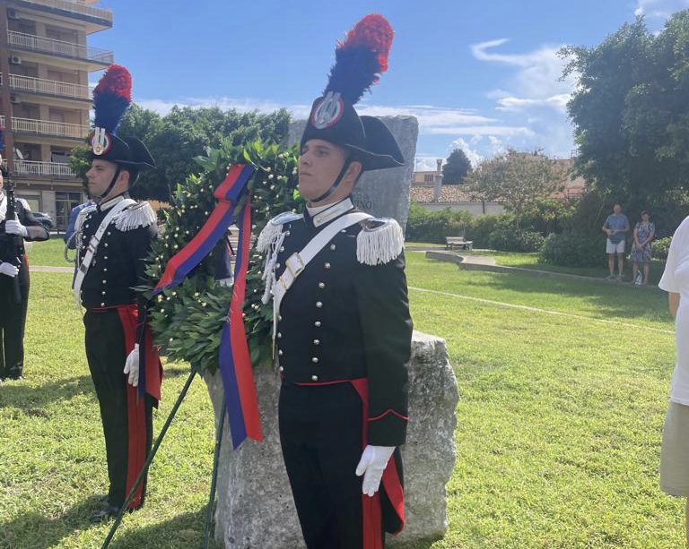 A Bovalino cerimonia commemorativa in onore del Brigadiere Antonino Marino, ucciso nel 1990