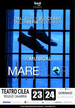 LOCANDINA MUSICAL MARE FUORI