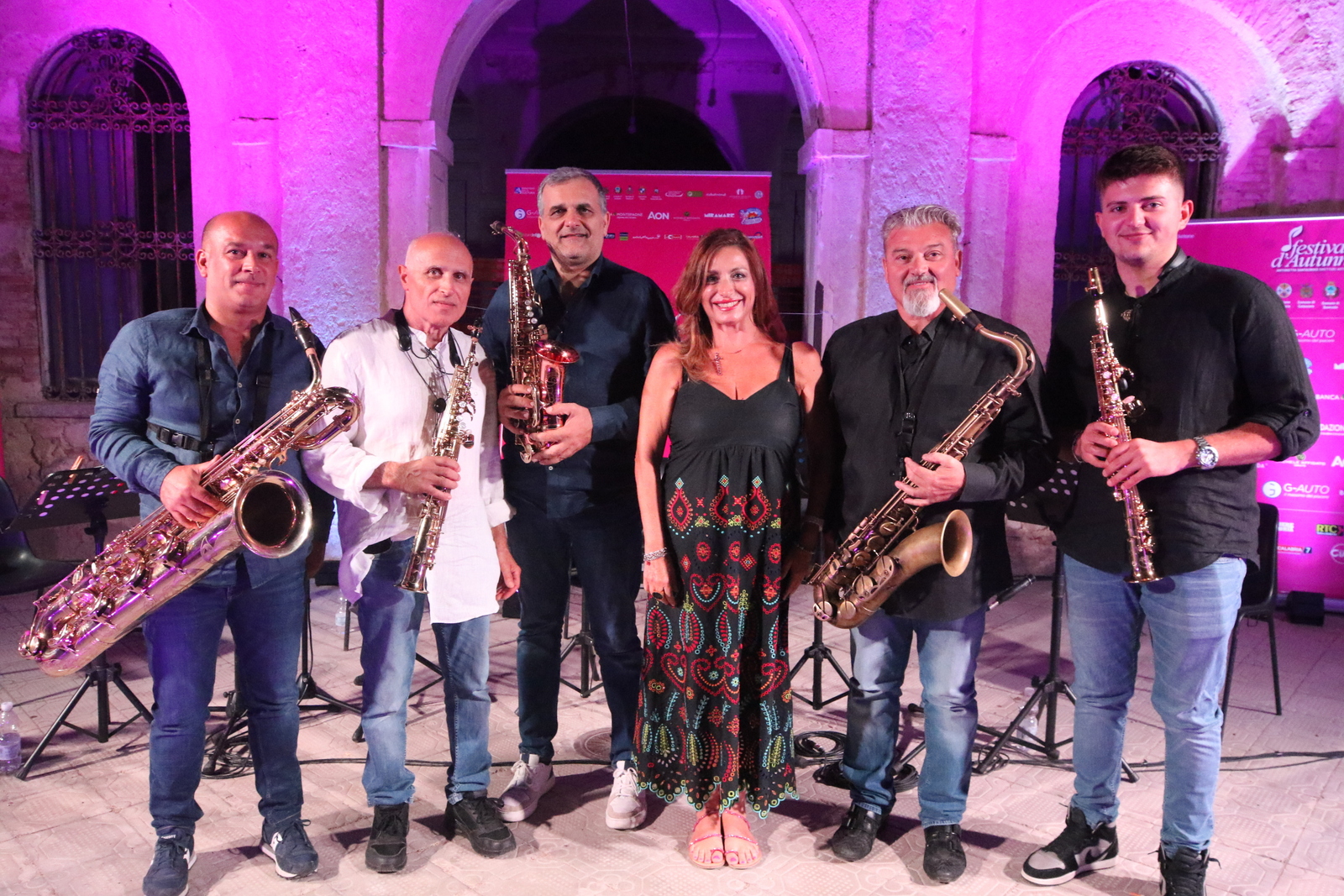 XX Festival d’autunno, “Il sax dal ragtime a Pino Daniele” del Salime quintet conquista il pubblico di Palazzo Marchesi Di Francia di Santa Caterina