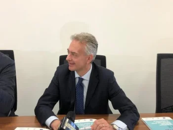 assessore all’Agricoltura della Regione Calabria, Gianluca Gallo