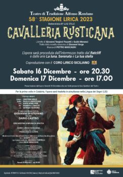 Cavalleria Rusticana Locandina