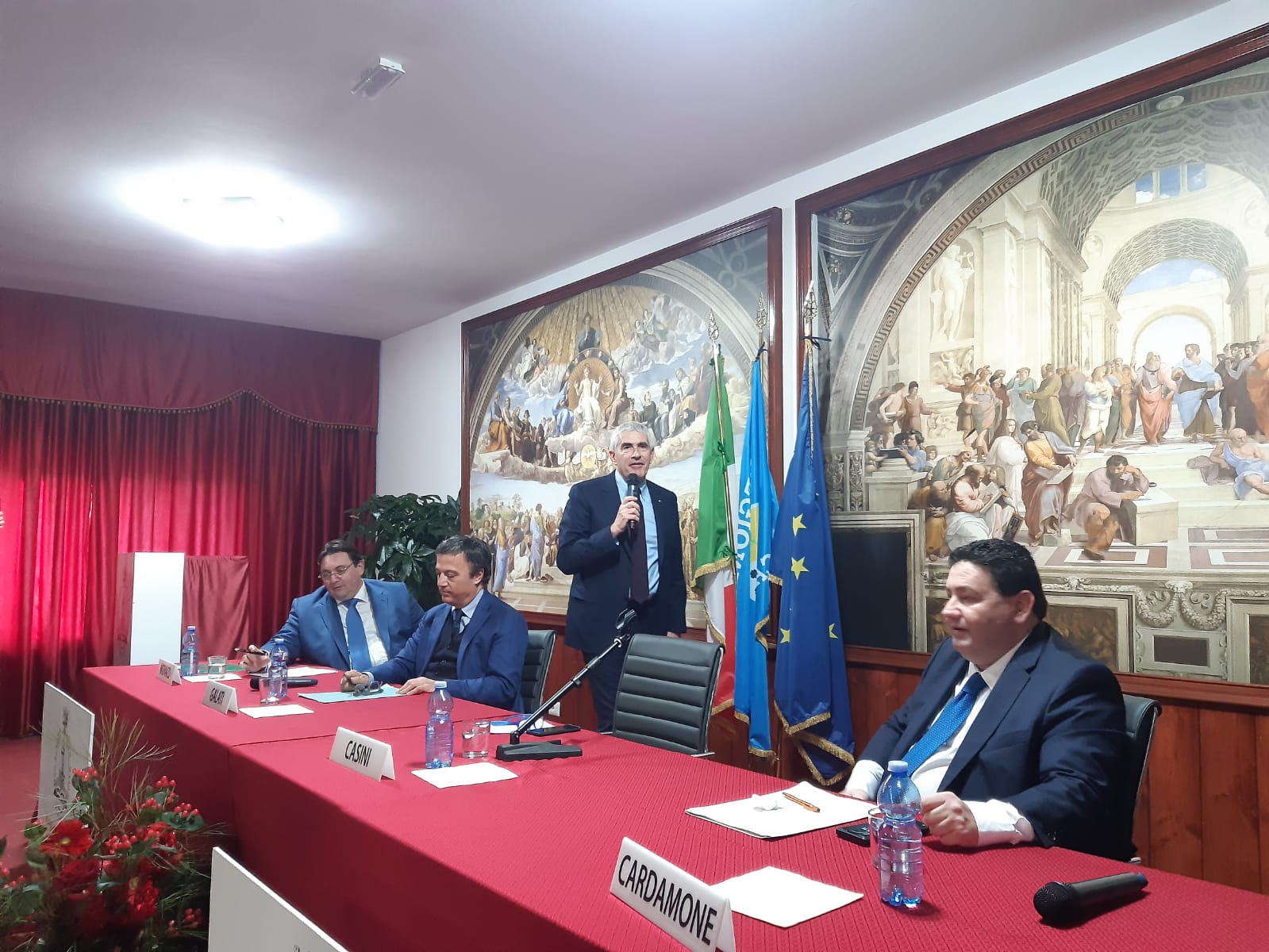 Lamezia Terme, Lectio Magistralis di Casini alla Scuola Superiore Universitaria per Mediatori Linguistici