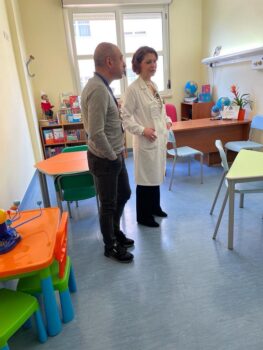 Reggio Calabria, inaugurata al Gom aula per la “scuola in ospedale” per piccoli pazienti di oncoematologia pediatrica