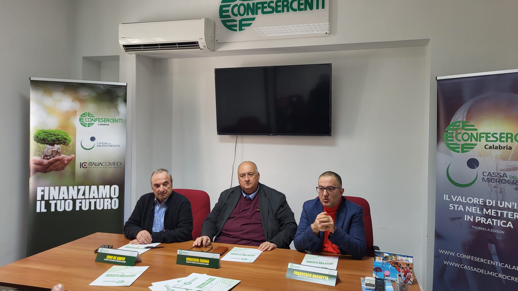 Confesercenti Calabria presenta il progetto di finanziamenti a micro, piccole e medie imprese senza intermediazione bancaria