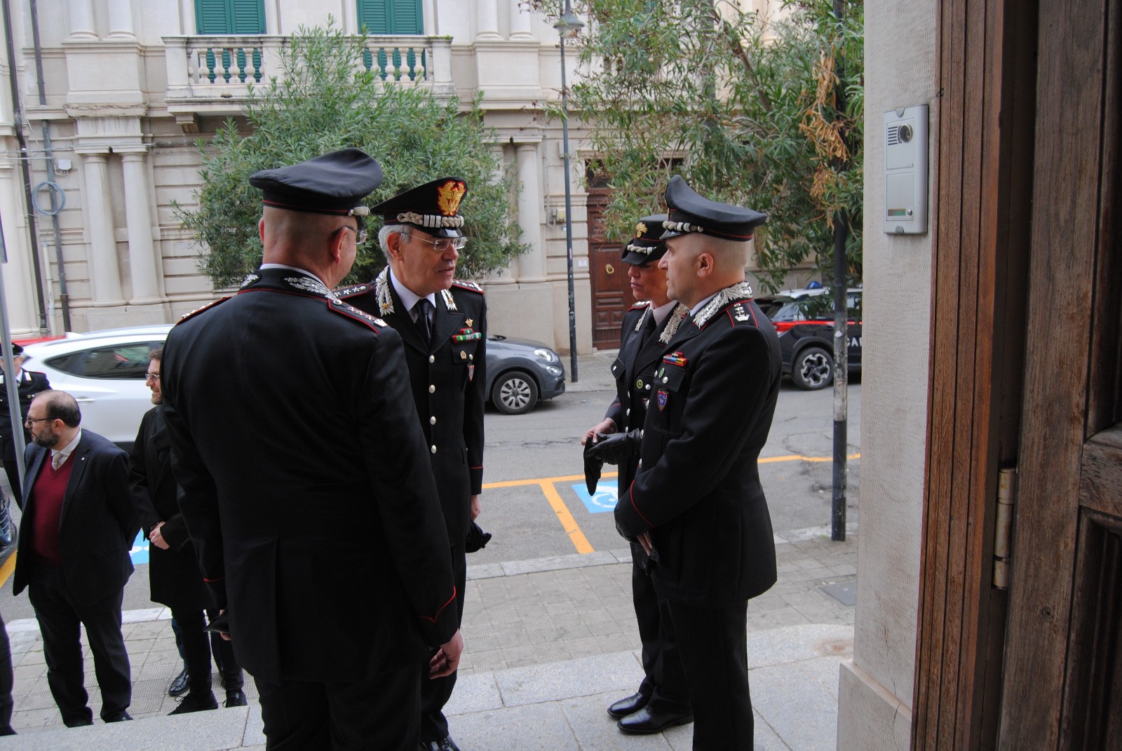 Carabinieri, il Comandante delle Unità Forestali, Ambientali e Agroalimentari Andrea Rispoli in visita in Calabria