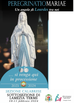 Giornata Mondiale del Malato, peregrinatio dell’effigie della Madonna di Lourdes in Diocesi Lamezia