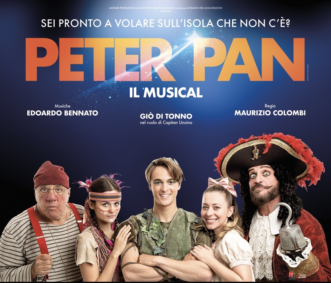 Al Politeama di Catanzaro cast stellare per Peter Pan il musical