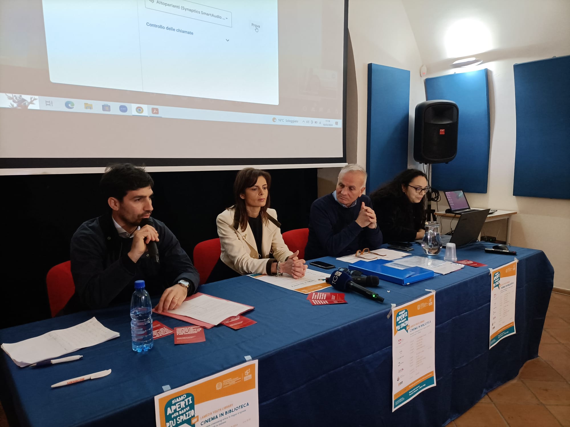 Lamezia Terme, presentato il progetto "Cinema in Biblioteca" - rassegna di film in lingua originale