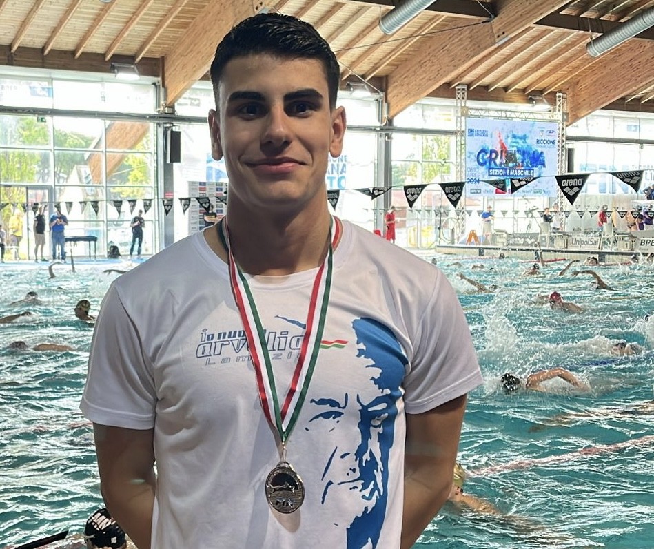 Criteria Nazionali 2024, uno strabiliante Gianluca Pittelli conquista l’argento nei 100 rana