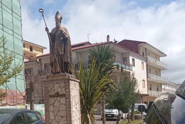 Lamezia Terme, ricollocamento della Statua di S. Nicola a Sambiase dopo il restauro