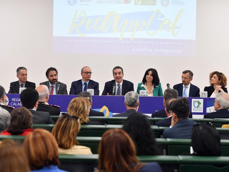 Valditara, Occhiuto e Princi presentano progetto “ReCappCal”