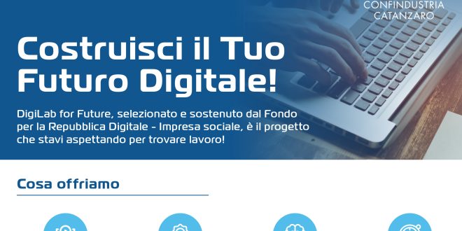 DigiLab for Future, ancora un mese per accedere ai corsi gratuiti per disoccupati e inattivi tra 34 e 50 anni