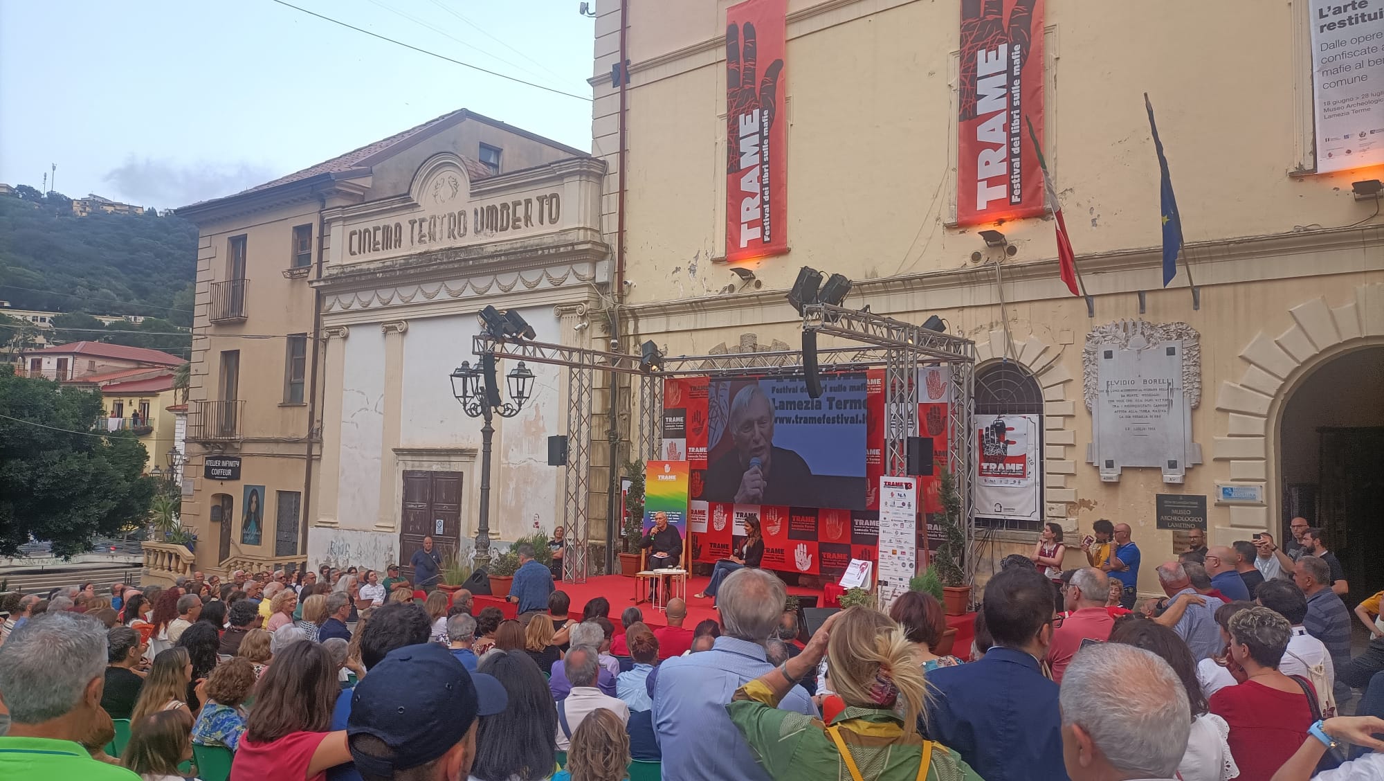 Il presidente nazionale di Libera Don Luigi Ciotti a Trame13