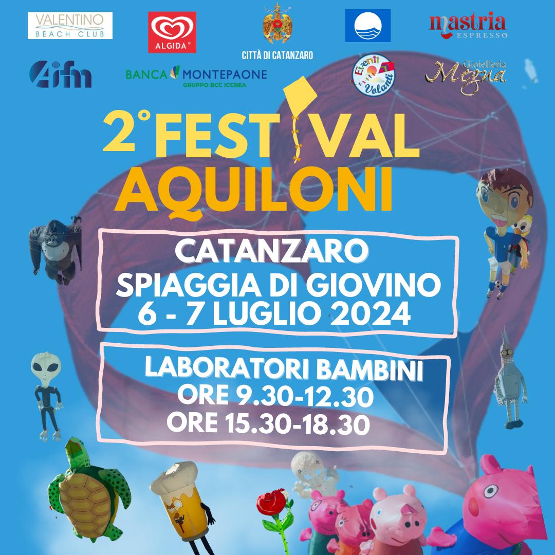 Il Festival degli Aquiloni torna a Catanzaro per la seconda edizione