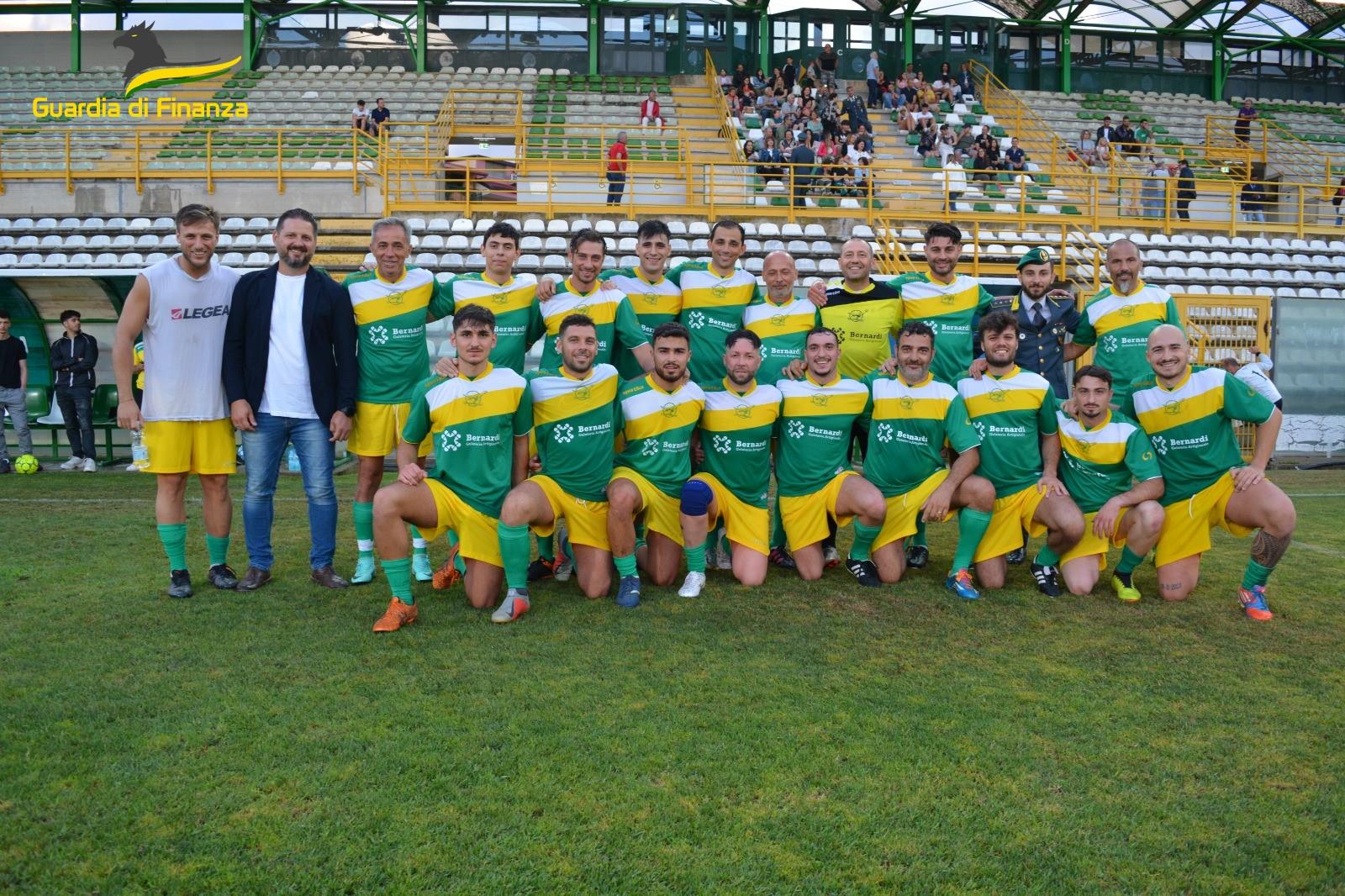 A Lamezia 1° Memorial di calcio interforze intitolato al brigadiere Luigi Pellegrino prematuramente scomparso