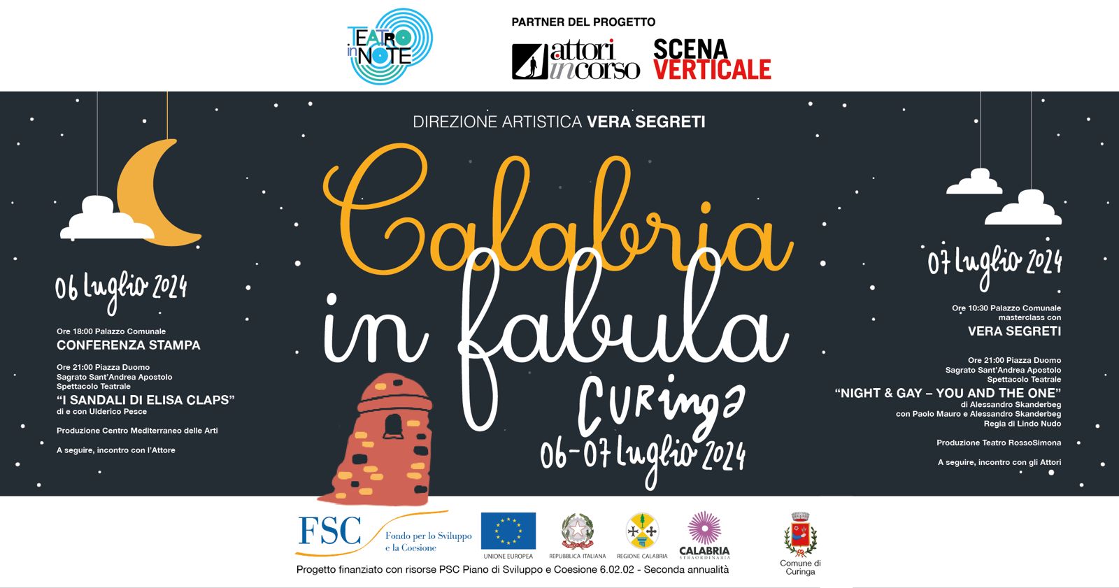 Dalla vicenda di Elisa Claps al tema dei diritti civili: a Curinga un weekend dedicato al teatro di impegno civile con “Calabria in Fabula”