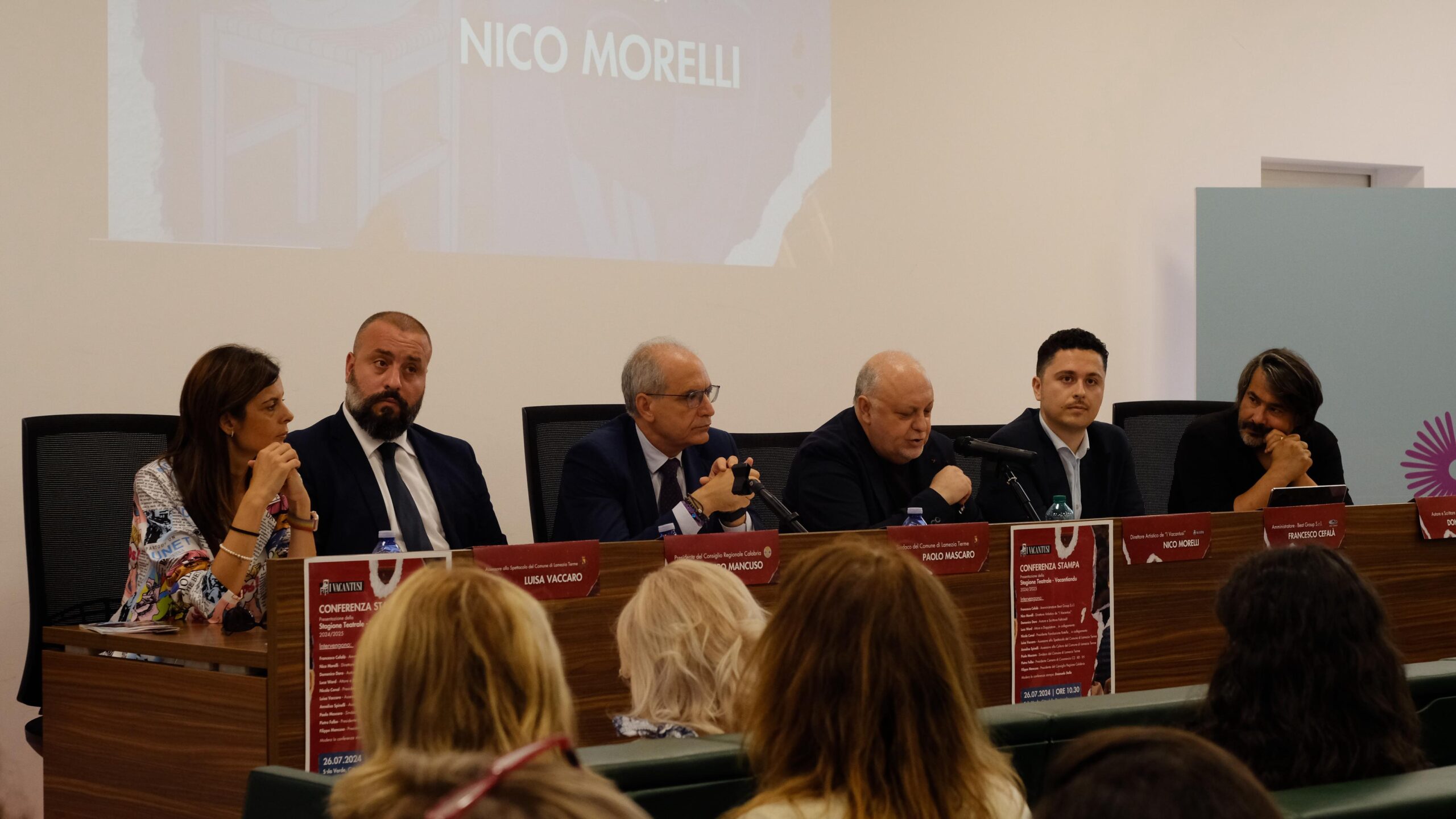 Presentazione dei progetti Arteca, Calabria Teatro e Vacantiandu