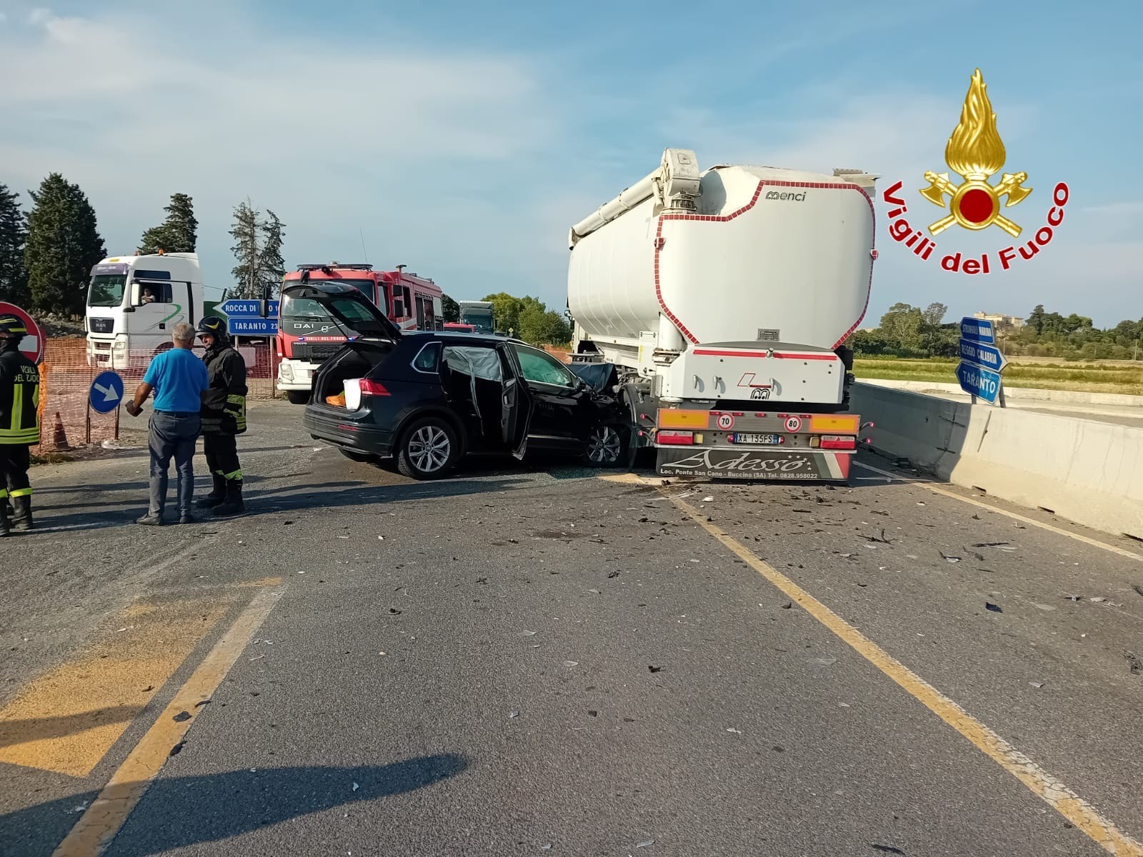 A Strongoli scontro tra camion e auto, grave il conducente dell’autovettura