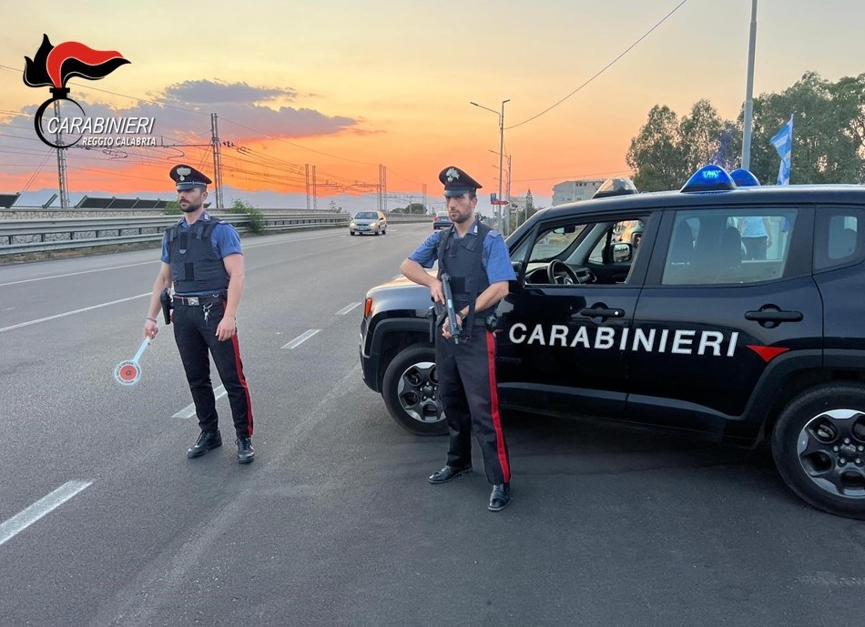 Nel reggino servizio 'Alto impatto' dei carabinieri