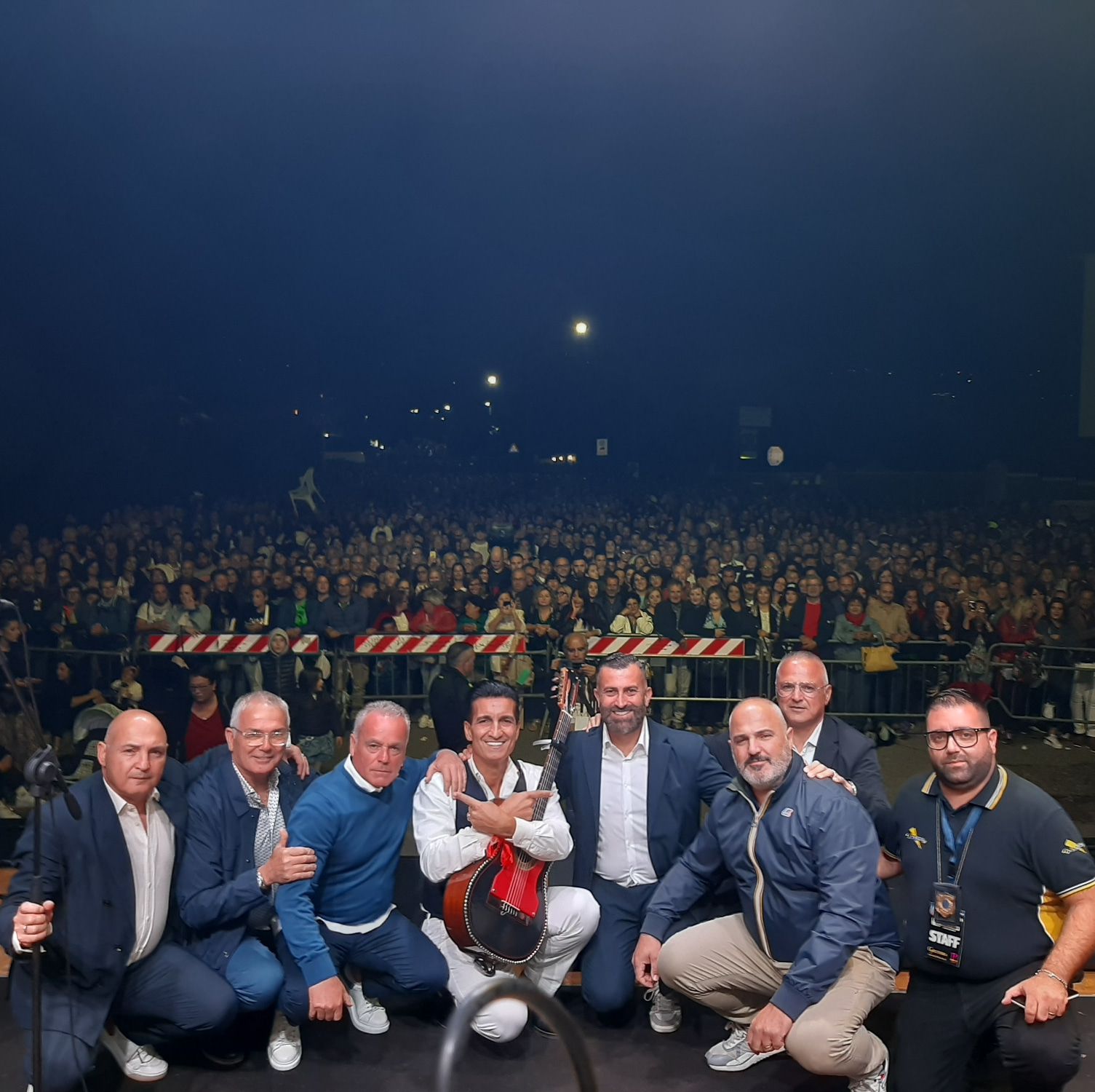 Lamezia, serata di festa a Capizzaglie per la Madonna delle Grazie, successo per il concerto di Cecè Barretta