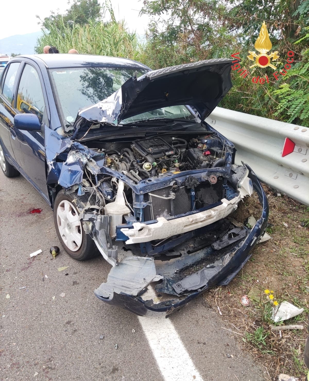 Incidente stradale allo svincolo Palazzo, due feriti