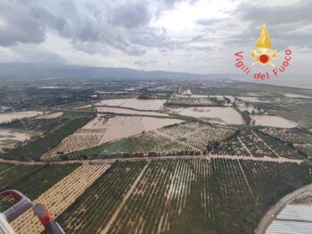 Maltempo, le immagini dall’alto di Lamezia e dintorni