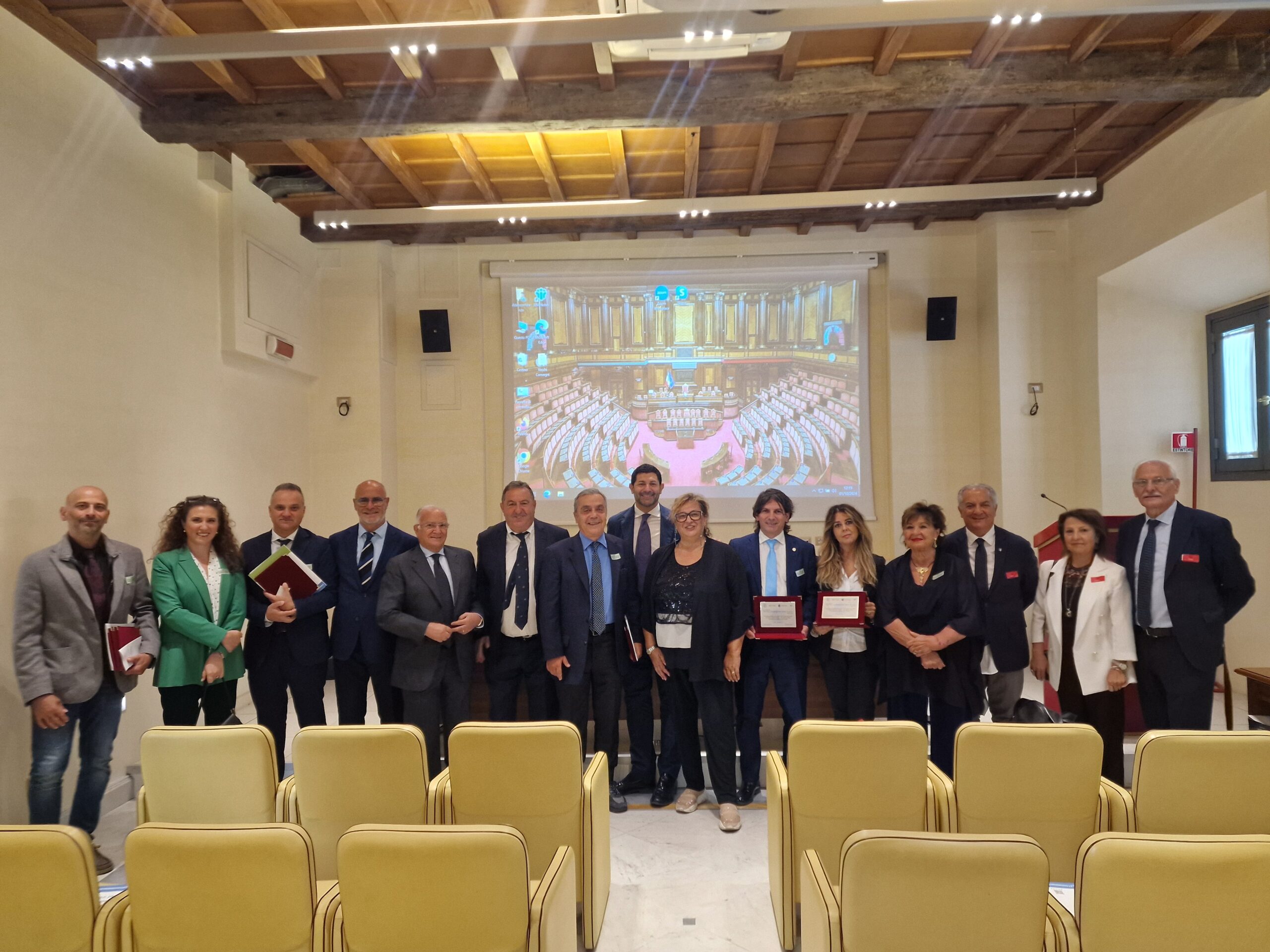 Longevity day: 'Anziani Italia' premia al Senato i calabresi illustri