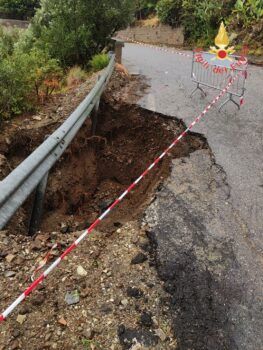 Interventi dei vigili del fuoco per maltempo in Calabria