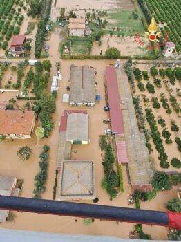 Maltempo, le immagini dall’alto di Lamezia e dintorni