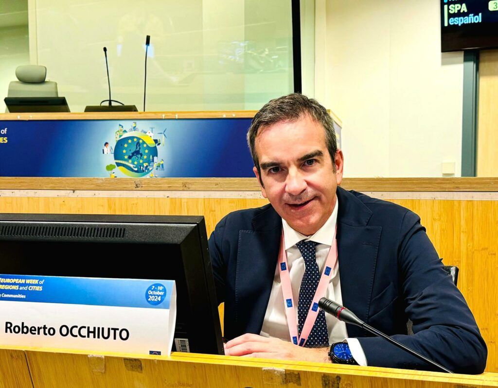 Ue: Occhiuto a Bruxelles per incontri istituzionali, apprezzamento Comitato Regioni per best practices Calabria