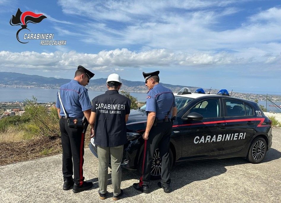 Carabinieri, Cantieri edili nel mirino, denunciati tre imprenditori nel reggino, sospensione lavori e sanzioni per 25.000 euro