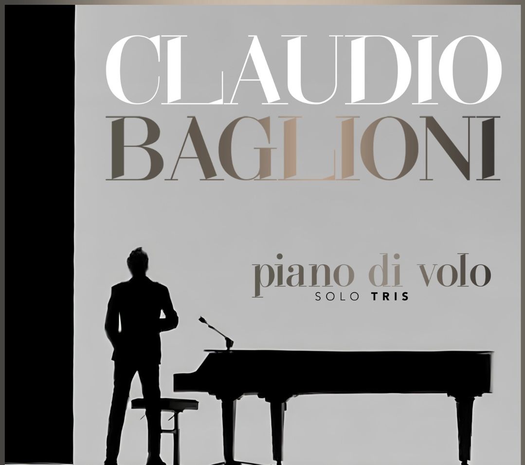 Claudio Baglioni ritorna live con 'Piano di volo – Solo Tris' a Cosenza, Catanzaro e Reggio Calabria