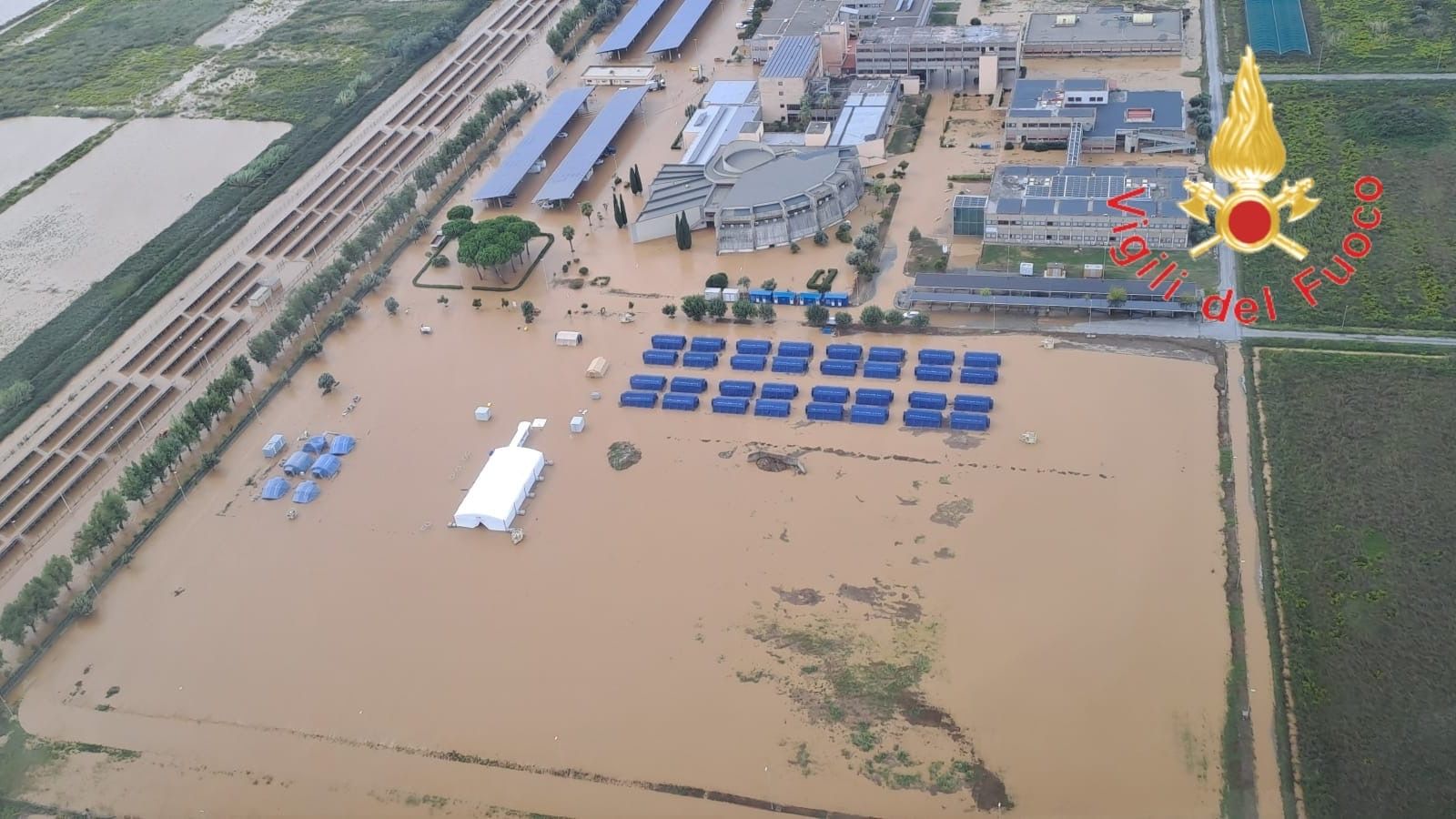 Maltempo, le immagini dall’alto di Lamezia e dintorni