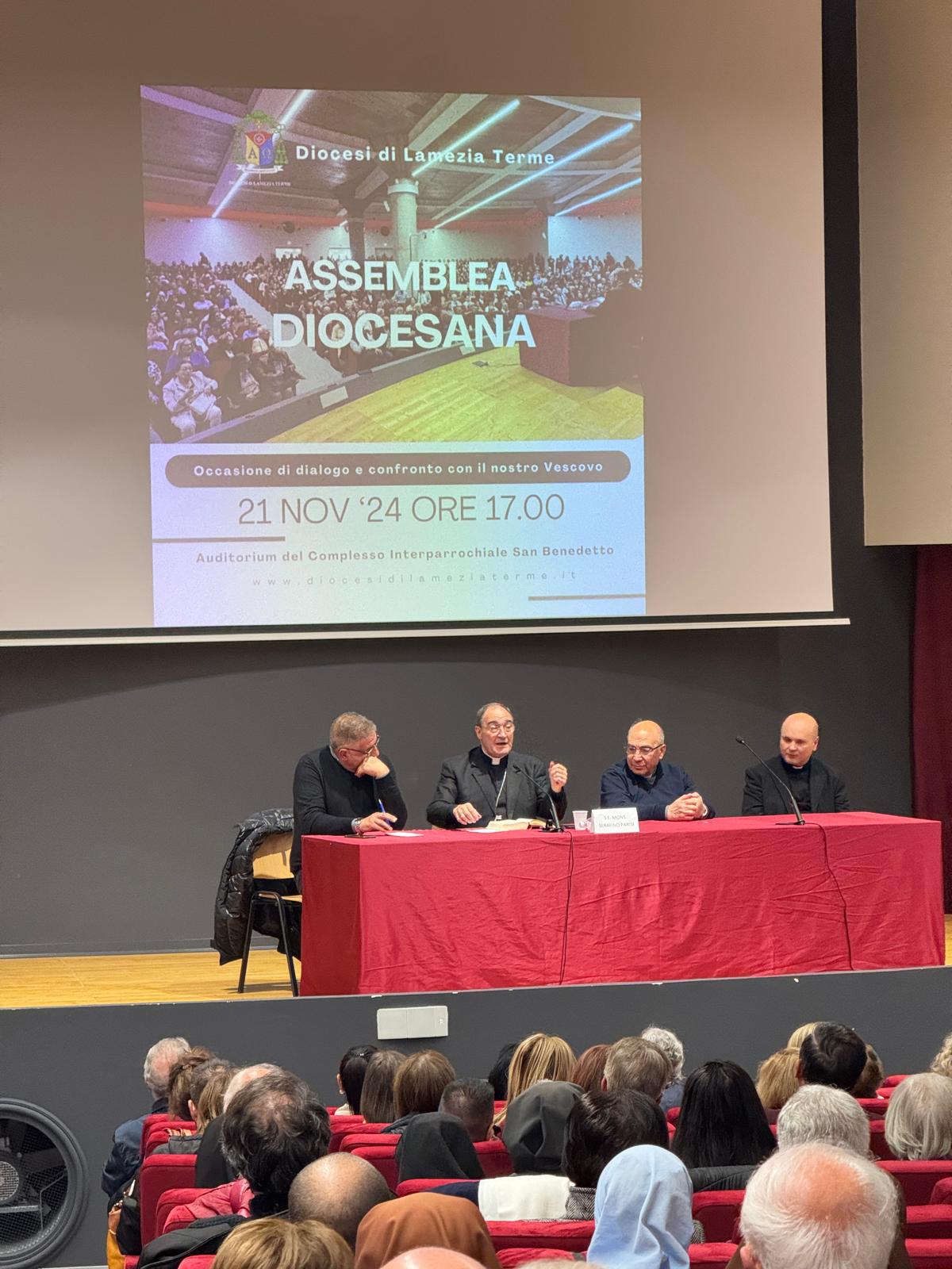 Lamezia, ieri l’Assemblea Diocesana, il vescovo Parisi: “La nostra visione di una Chiesa attrattiva e profetica”