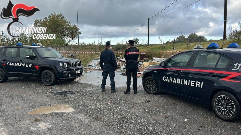 Scalea, sequestrate dai Carabinieri diverse aree adibite a discariche abusive