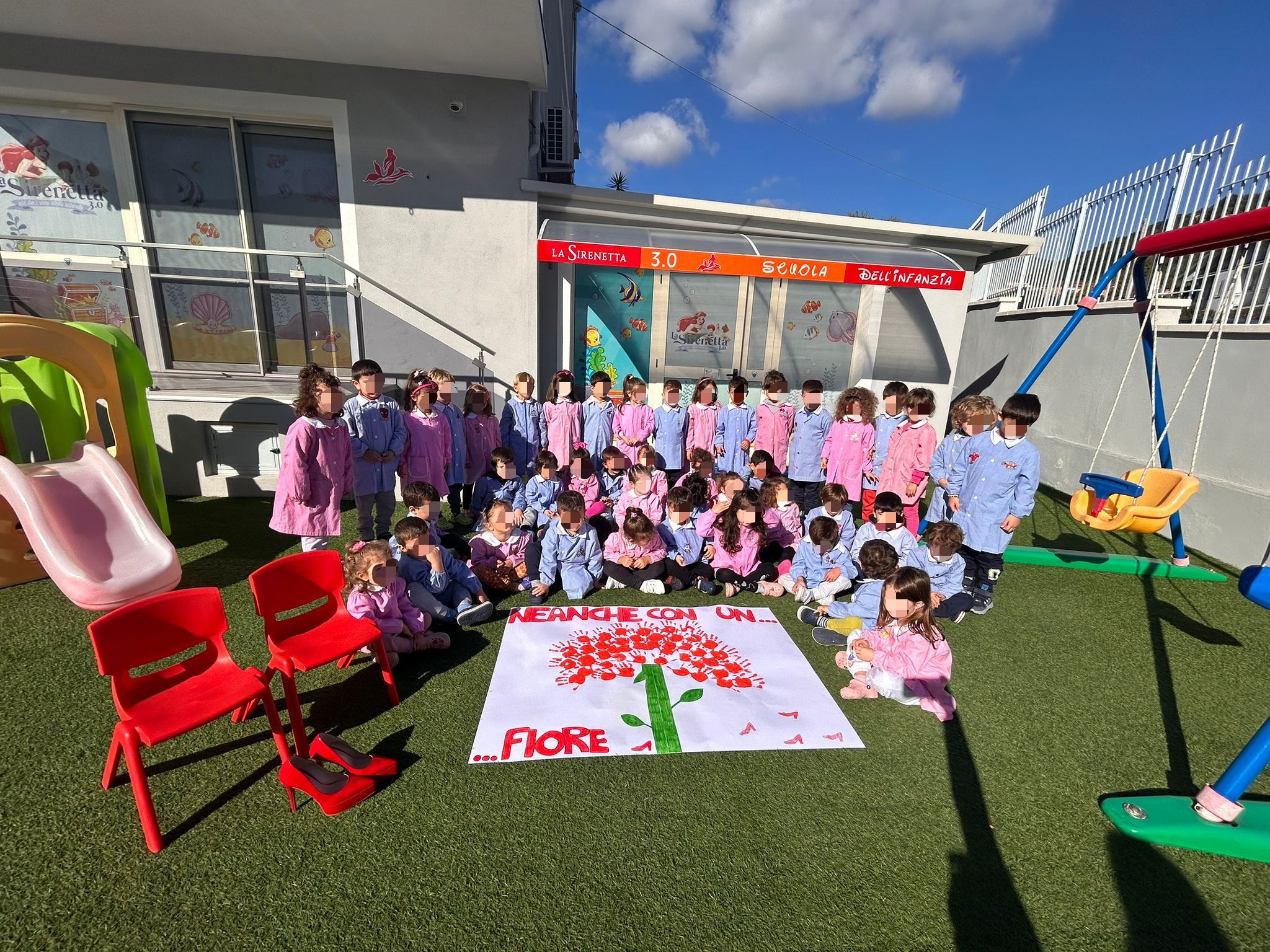 Lamezia, la scuola paritaria per l’infanzia La Sirenetta 3.0 celebra la Giornata internazionale contro la violenza sulle donne