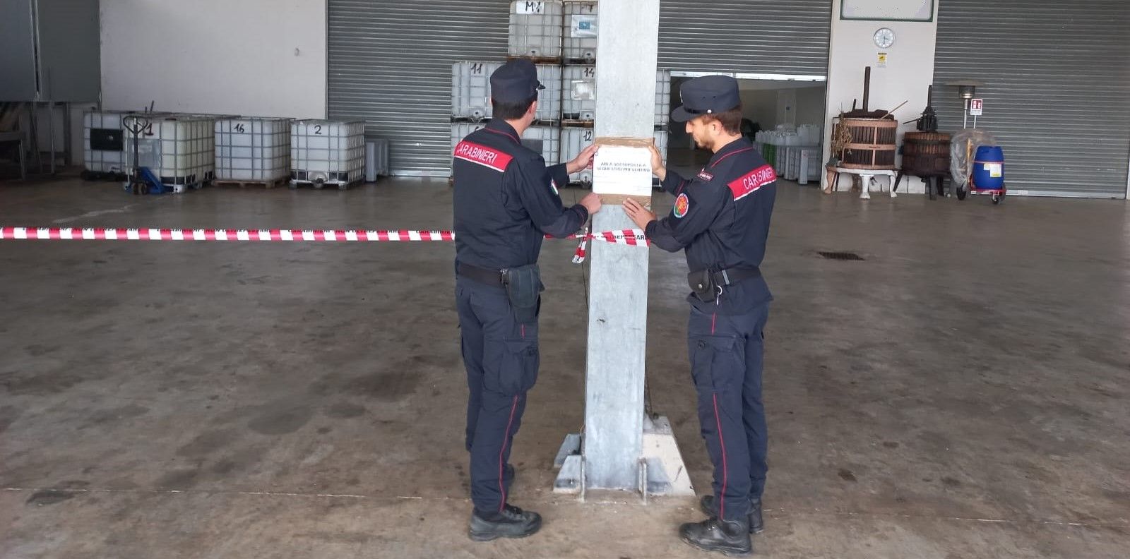 Lamezia, controlli sulla corretta gestione dei residui di lavorazione delle olive, una denuncia