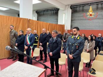 Celebrazione della festa di Santa Barbara, Patrona del Corpo Nazionale dei Vigili del Fuoco