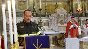 Celebrazione della festa di Santa Barbara, Patrona del Corpo Nazionale dei Vigili del Fuoco