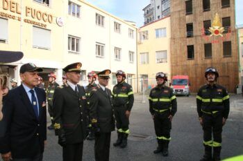 Celebrazione della festa di Santa Barbara, Patrona del Corpo Nazionale dei Vigili del Fuoco