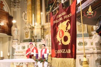 Celebrazione della festa di Santa Barbara, Patrona del Corpo Nazionale dei Vigili del Fuoco